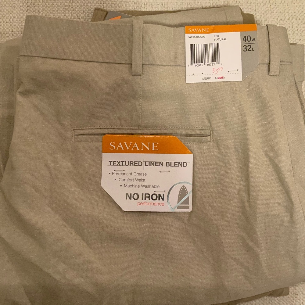 NWT MENS KHAKIS PANTS